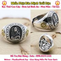 Nhẫn Nam phật bản mệnh tuổi dậu ( phật bản mệnh bất động minh vương ) Bạc Thái